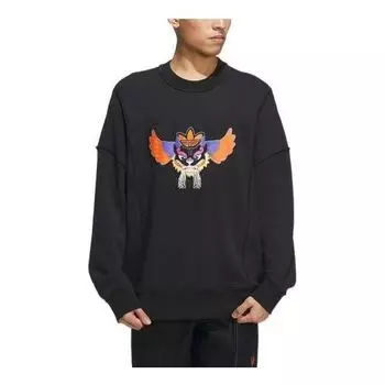 Худи adidas TOC QL Crew Sweatshirt 'Black', черный