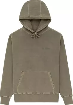 Худи Aim Leon Dore Garment Dyed Uniform Hoodie Laurel Oak, зеленый