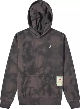 Худи Air Jordan x J Balvin Fleece Hoodie 'Flat Pewter', коричневый