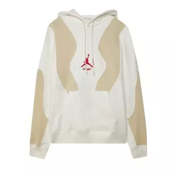 Худи Air Jordan x Off-White Hoodie (Asia Sizing) Sail White/University Red, белый
