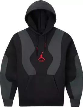 Худи Air Jordan x Off-White Hoodie 'Black', черный