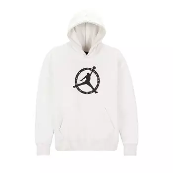 Худи Air Jordan x Off-White MJ Hoodie 'White/Black/Forest Green', белый