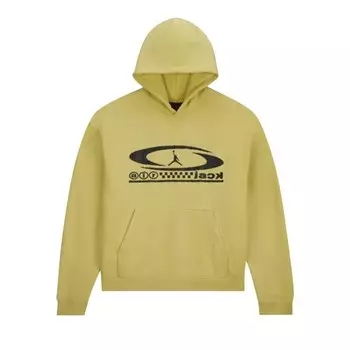 Худи Air Jordan x Travis Scott Pullover Hoodie Celery, желтый