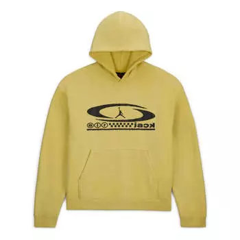Худи Air Jordan x Travis Scott Pullover Hoodie Asia Sizing 'Celery', желтый