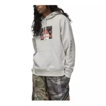 Худи Air Jordan x Undefeated Hoodie Asia Sizing 'Grey', серый