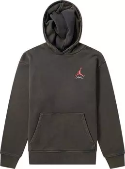 Худи Air Jordan x Union NRG Vault AJ Flight Hoodie 'Black', черный