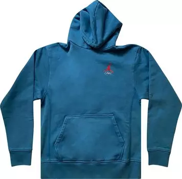 Худи Air Jordan x Union NRG Vault AJ Flight Hoodie 'Blue', синий