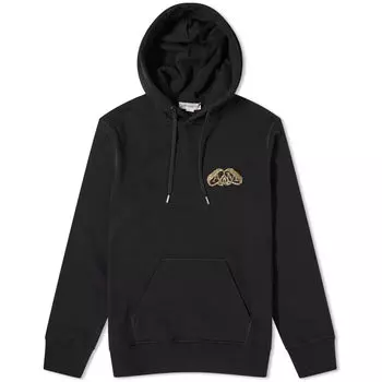 Худи Alexander Mcqueen Seal Logo Hoodie, черный