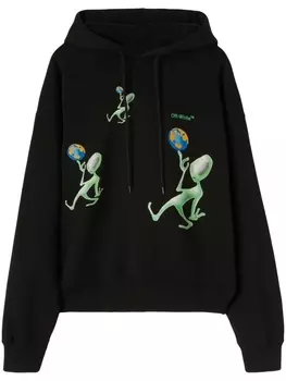 Худи Alien Arrow Skate Off-White, черный