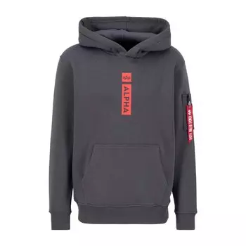 Худи Alpha Industries Alpha Rp, серый