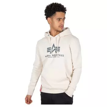Худи Alpha Industries Basic, белый