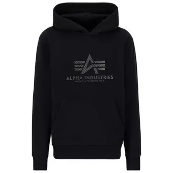 Худи Alpha Industries Basic Carbon, черный