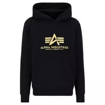 Худи Alpha Industries Basic Carbon, черный