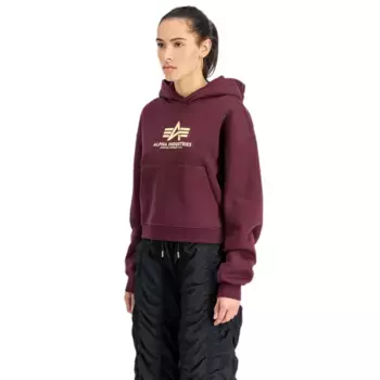 Худи Alpha Industries Basic PP, фиолетовый