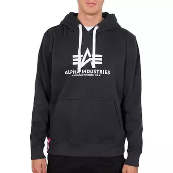 Худи Alpha Industries Basic, серый