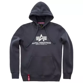 Худи Alpha Industries Basic, серый