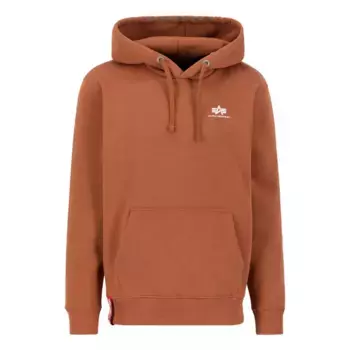 Худи Alpha Industries Basic Small Logo, оранжевый
