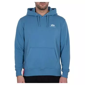 Худи Alpha Industries Basic Small Logo, синий