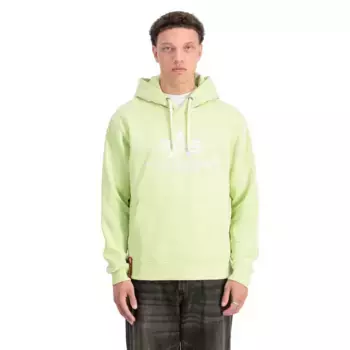 Худи Alpha Industries Basic, зеленый