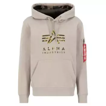 Худи Alpha Industries Camo Tpu, бежевый