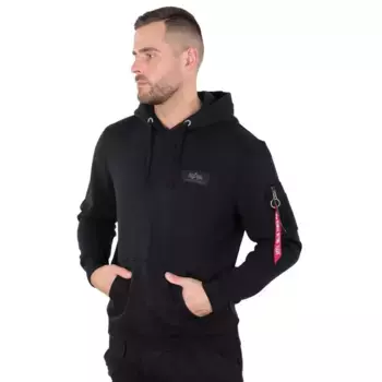 Худи Alpha Industries Camo Tpu, черный