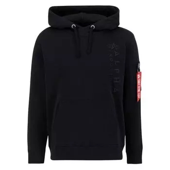 Худи Alpha Industries Emb, черный