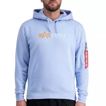 Худи Alpha Industries Label, синий