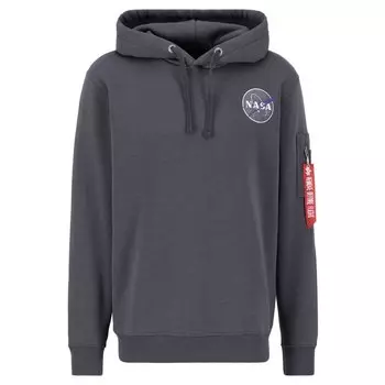 Худи Alpha Industries Nasa Orbit, серый