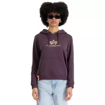 Худи Alpha Industries New Basic, фиолетовый