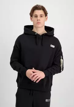 Худи Alpha Industries, органический черный