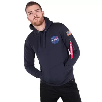 Худи Alpha Industries Space Shuttle, синий