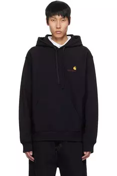 Худи American script Carhartt Work In Progress, черный