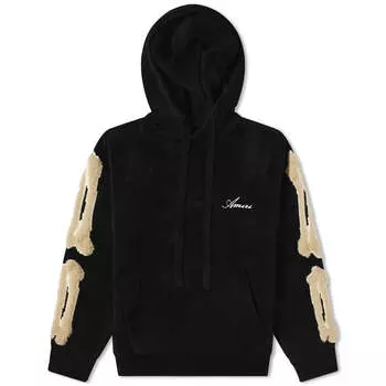 Худи Amiri Bones Knit, черный