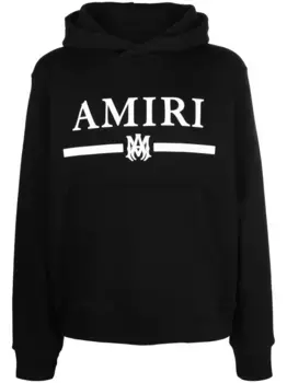 Худи AMIRI M.A. Bar с логотипом, черный