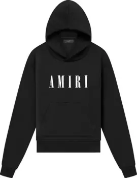 Худи Amiri Oversized Hoodie 'Black', черный
