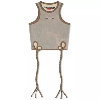 Худи Andersson Bell Camouflage Hand-Braided Waffle Tank Top, песочный