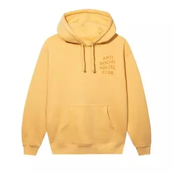 Худи Anti Social Social Club Big Kkotch Hoodie, желтый