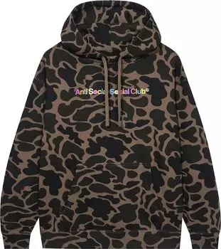 Худи Anti Social Social Club Cheetah Hoodie 'Brown', коричневый