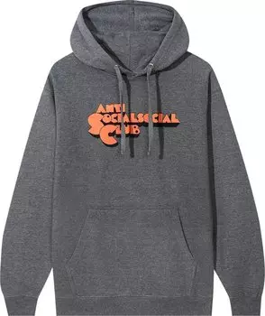 Худи Anti Social Social Club Clamps Gunmetal Hoodie 'Heather', серый