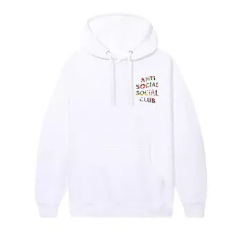 Худи Anti Social Social Club Flag Collage Hoodie, белый