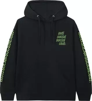 Худи Anti Social Social Club Food Court Hoodie 'Black', черный