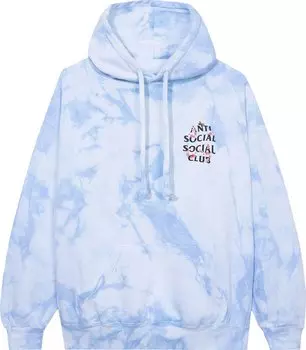Худи Anti Social Social Club Kkoch Never Dies Tie Dye Hoodie 'Blue', синий