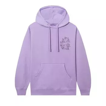 Худи Anti Social Social Club Kkotch Hoodie Plum, фиолетовый