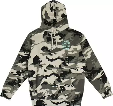 Худи Anti Social Social Club Melrose Ave Hoodie 'Camo', разноцветный