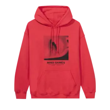 Худи Anti Social Social Club Open Minded 'Paprika', красный