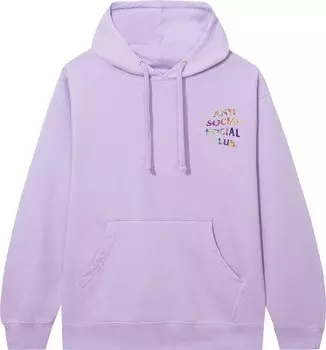 Худи Anti Social Social Club Pedals On the Floor Hoodie 'Lavender', фиолетовый