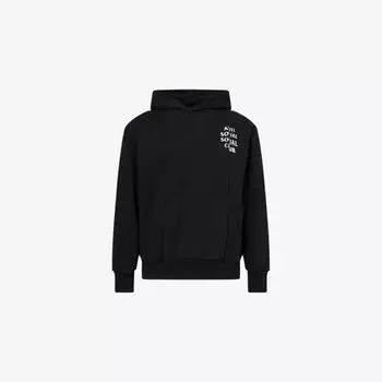 Худи Anti Social Social Club с логотипом, черный
