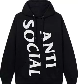 Худи Anti Social Social Club Vertical Horizon Hoodie Black, черный