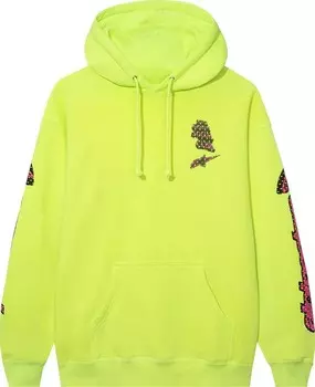 Худи Anti Social Social Club x Alpine Stars Track Hoodie 'Neon Yellow', желтый