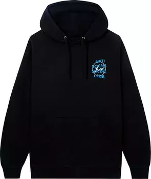 Худи Anti Social Social Club x Fragment Precious Petals Hoodie 'Black/Blue', черный